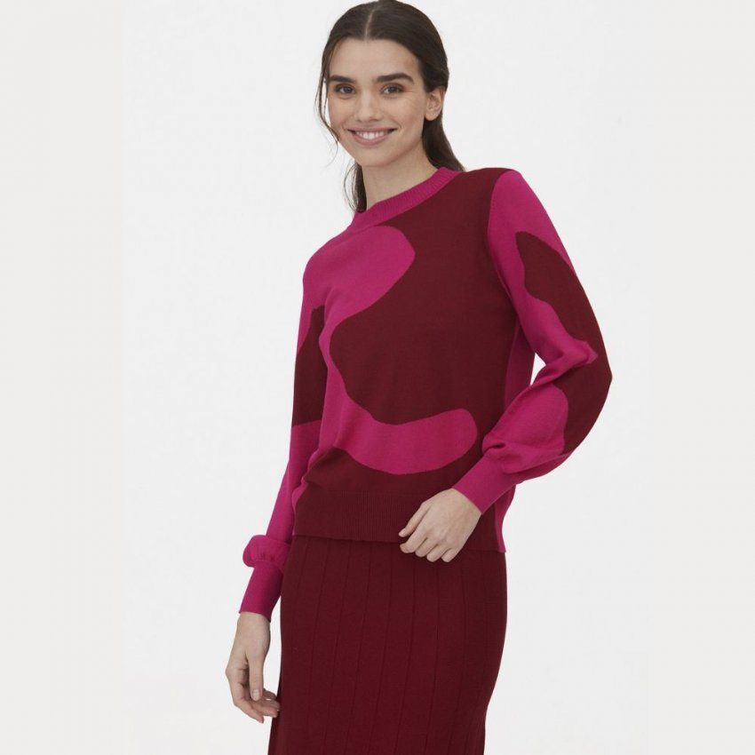 Jersey ondas fucsia de WNT Collection