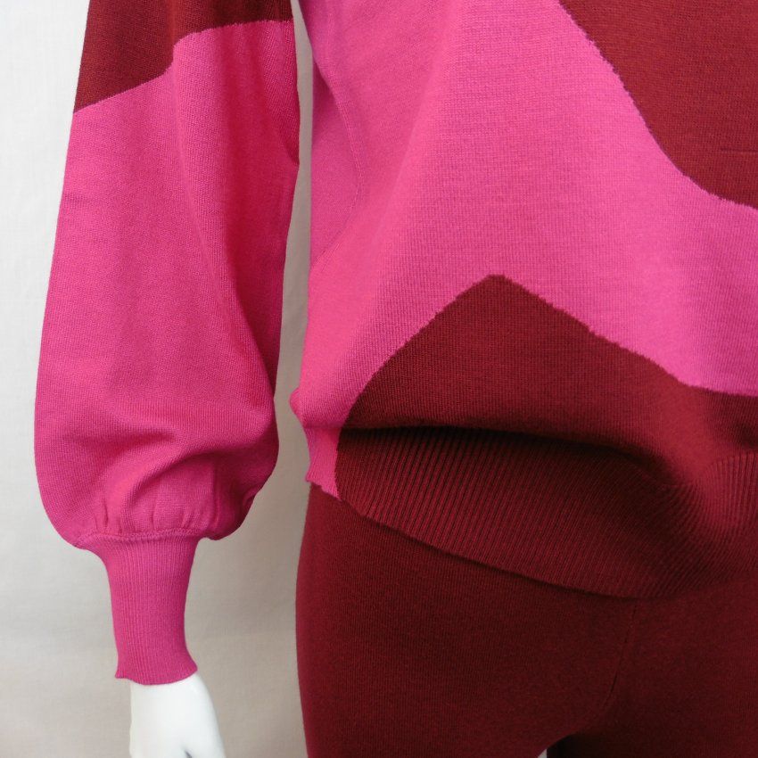 Jersey ondas fucsia de WNT Collection