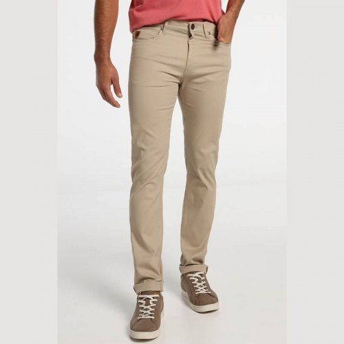 Pantalón 5 bolsillos arena de Lois Pantalón 5 bolsillos arena de Lois