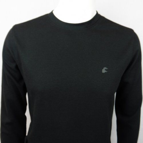 Camiseta punto relieve negra de Dos Galgos Camiseta punto relieve negra de Dos Galgos