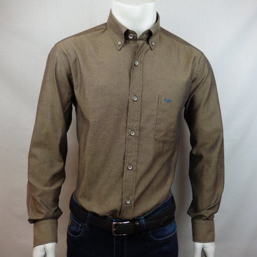 Camisa camel de Corsare Camisa camel de Corsare