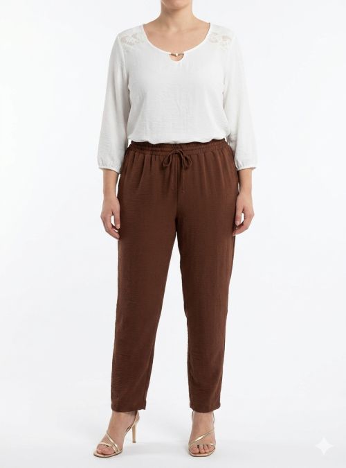 Blusa crudo de Lourdes Castillo Blusa crudo de Lourdes Castillo