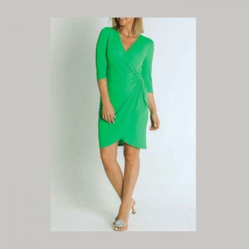 Vestido verde de Lourdes Castillo Vestido verde de Lourdes Castillo