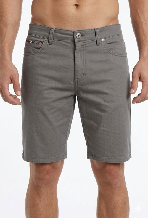 Pantalón corto 5 bolsillos gris de West Original & Co. Pantalón corto 5 bolsillos gris de West Original & Co.