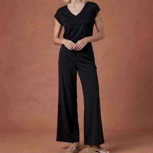 Pantalón de punto negro de Surkana Pantalón de punto negro de Surkana