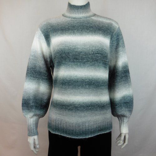 Jersey raya gris y verde difuminada de WNT Collection Jersey raya gris y verde difuminada de WNT Collection