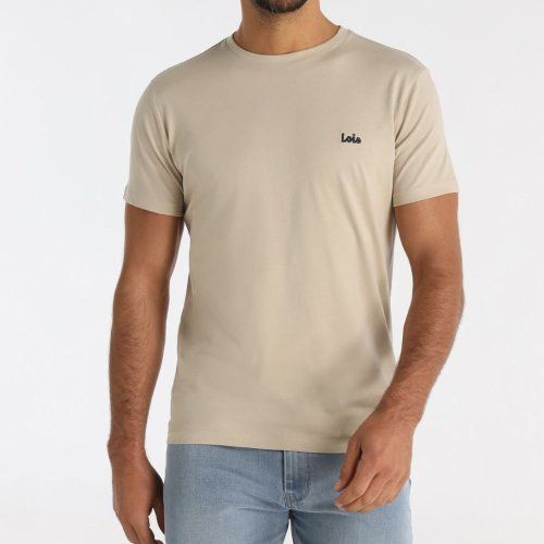 Camiseta beige de Lois Camiseta beige de Lois