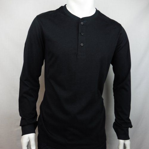 Camiseta botones negra de Dos Galgos Camiseta botones negra de Dos Galgos