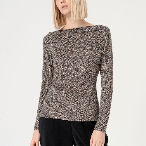 Camiseta mini estampado negro de Surkana Camiseta mini estampado negro de Surkana