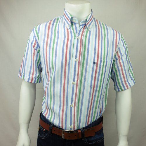 Camisa m/c rayas anchas de VNTO