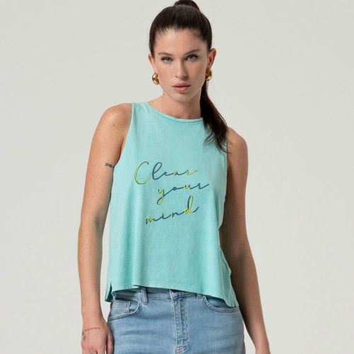 Camiseta algodón sin mangas de Surkana Camiseta algodón sin mangas de Surkana