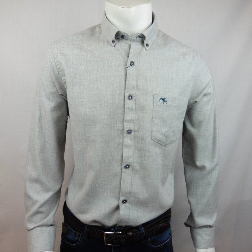 Camisa viella gris de Dos Galgos Camisa viella gris de Dos Galgos