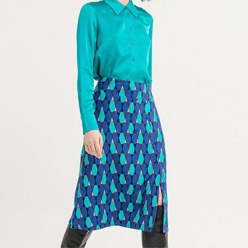 Falda rombos multi color de Surkana Falda rombos multi color de Surkana