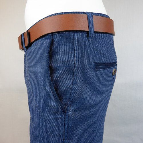 Pantalón mini dibujo azul de Yellow Skin Pantalón mini dibujo azul de Yellow Skin