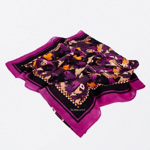 Foulard estampado abstracto  de Surkana