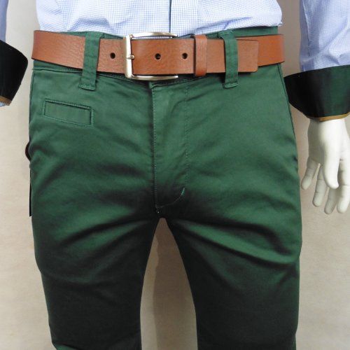 Pantalón verde botella de Yellow Skin Pantalón verde botella de Yellow Skin