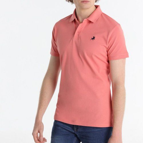 Polo piqué salmón de Lois Polo piqué salmón de Lois
