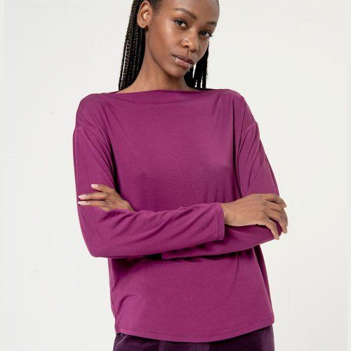 Camiseta barca púrpura de Surkana Camiseta barca púrpura de Surkana