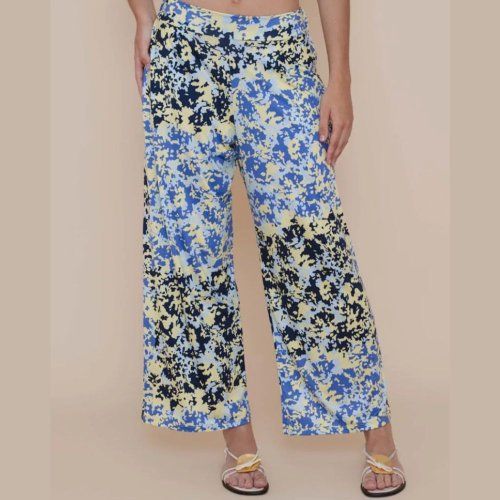 Pantalón de punto estampado de WNT Collection Pantalón de punto estampado de WNT Collection