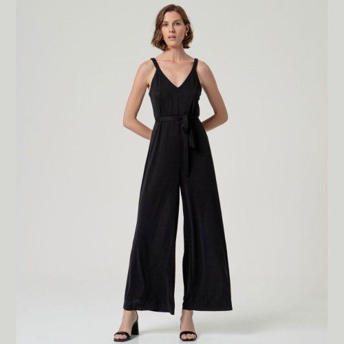 Mono tirantes negro de Surkana Mono tirantes negro de Surkana