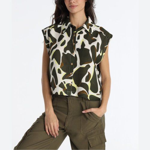 Camisa estampado grande verde de Lois Camisa estampado grande verde de Lois