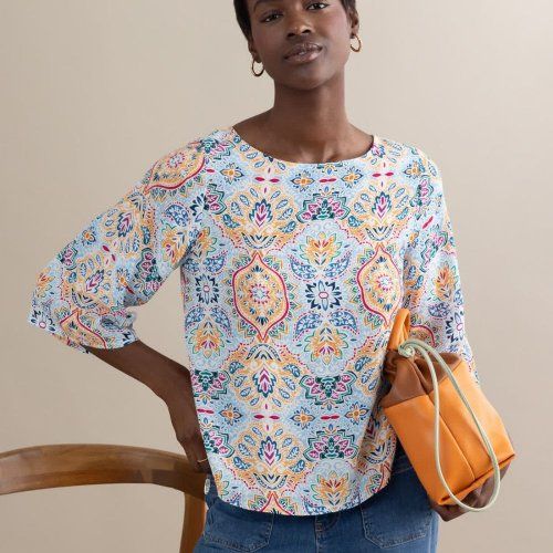 Blusa estampado multi color Blusa estampado multi color
