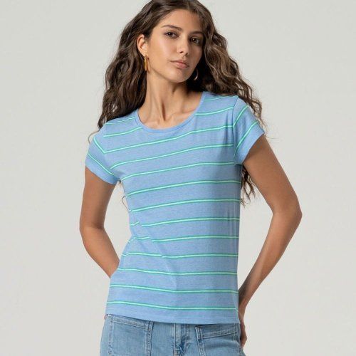 Camiseta algodón rayas de Surkana Camiseta algodón rayas de Surkana