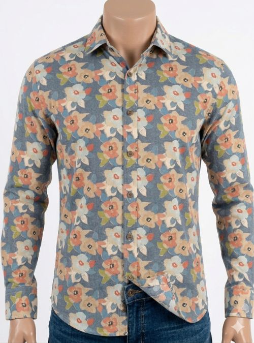 Camisa flores grandes de Corsare Camisa flores grandes de Corsare