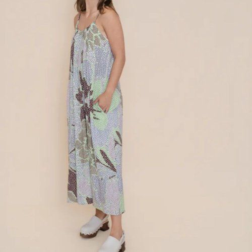 Vestido largo estampado de WNT Collection Vestido largo estampado de WNT Collection