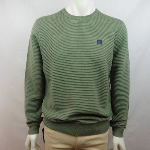 Jersey canalé verde de Dos Galgos Jersey canalé verde de Dos Galgos