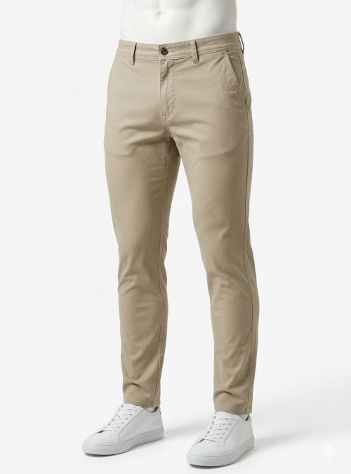 Pantalón lyocel beige de Tayron's Pantalón lyocel beige de Tayron's