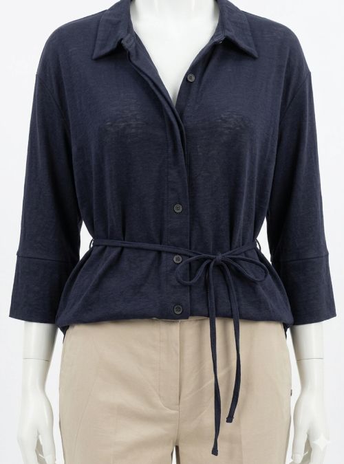Chaqueta manga al codo azul marino de WNT Collection Chaqueta manga al codo azul marino de WNT Collection