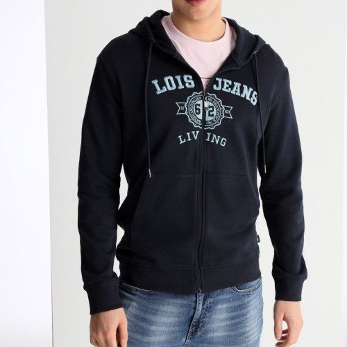 Sudadera cremallera y capucha de Lois