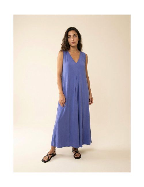 Vestido algodón lila de WNT Collection Vestido algodón lila de WNT Collection