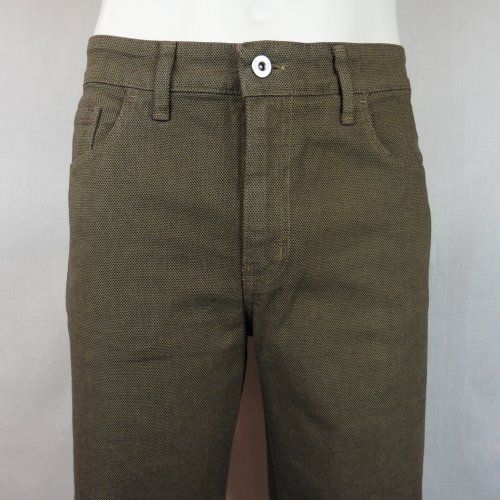 Pantalón 5 bolsillos mini dibujo camel de West