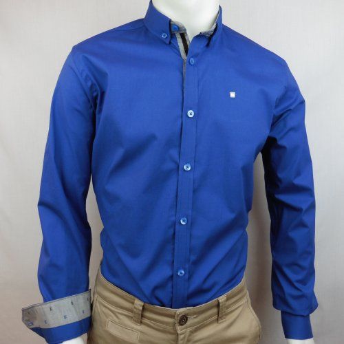 Camisa azulon de Yellow Skin Camisa azulon de Yellow Skin