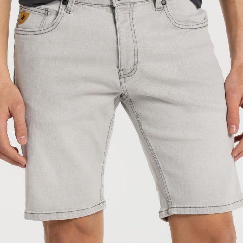 Pantalón corto vaquero gris claro de Lois Pantalón corto vaquero gris claro de Lois