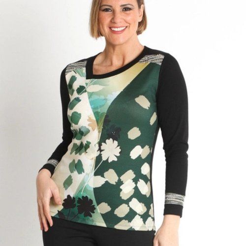 Jersey negro estampado de Nayat Jersey negro estampado de Nayat