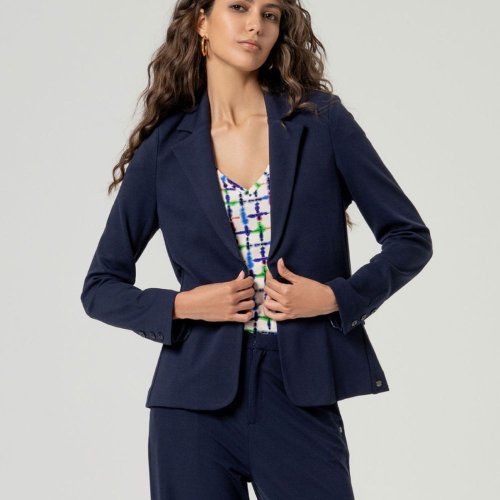 Chaqueta punto azul marino de Surkana Chaqueta punto azul marino de Surkana