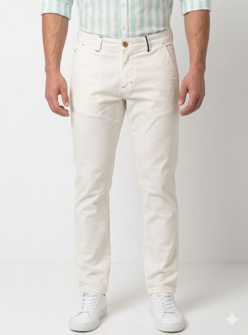 Pantalón blanco de Yellow Skin Pantalón blanco de Yellow Skin