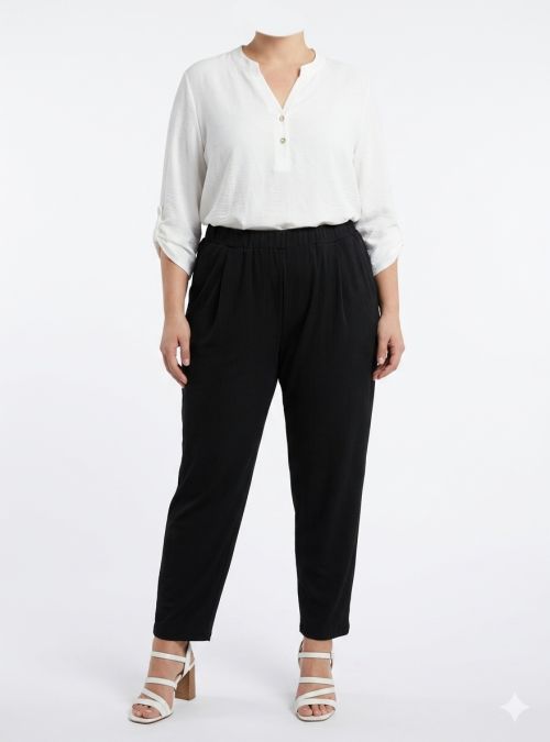 Pantalón negro de punto de Nayat Pantalón negro de punto de Nayat