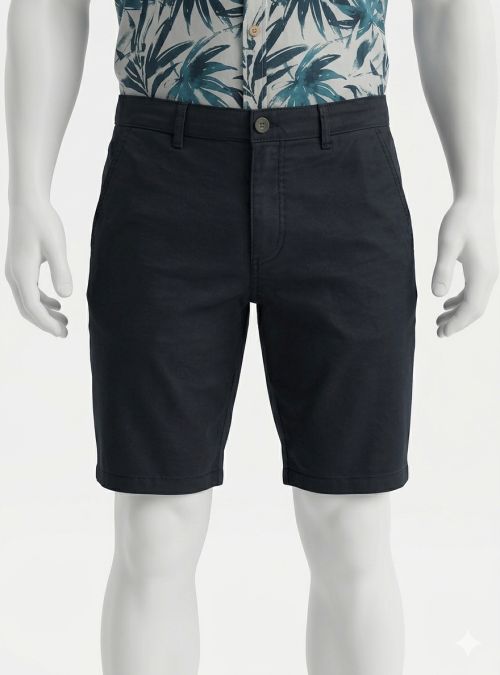 Pantalón corto azul marino de Dos Galgos Pantalón corto azul marino de Dos Galgos
